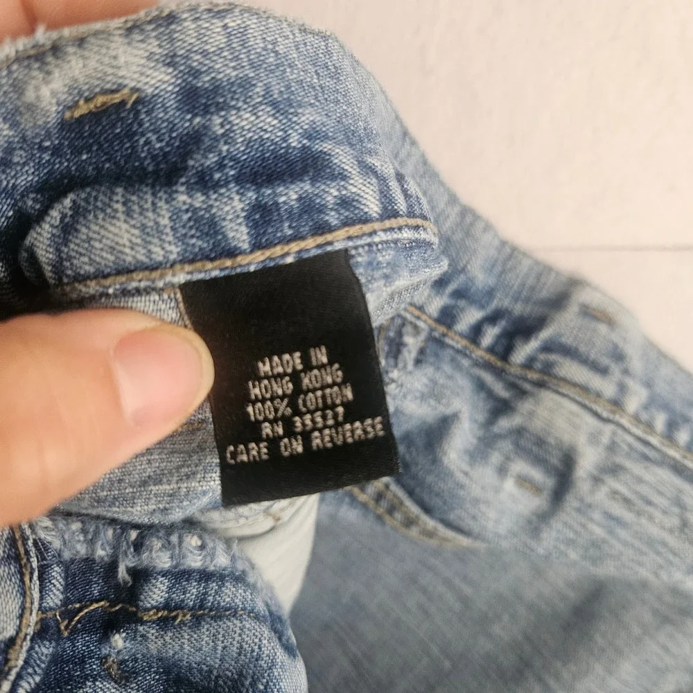 Vintage Marithe Francois Girbaud Baggy Jeans Light Wash 34x29 90s Streetwear